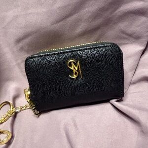 Steve Madden double zipper wallet
